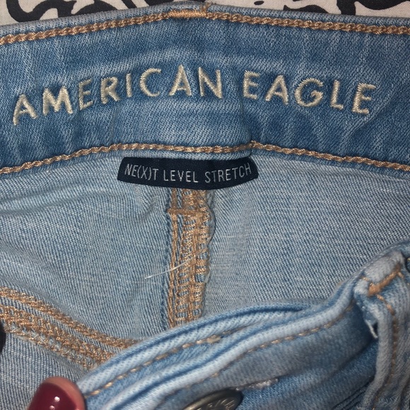 American Eagle Next Level Stretch Jean shorts - Picture 3 of 3